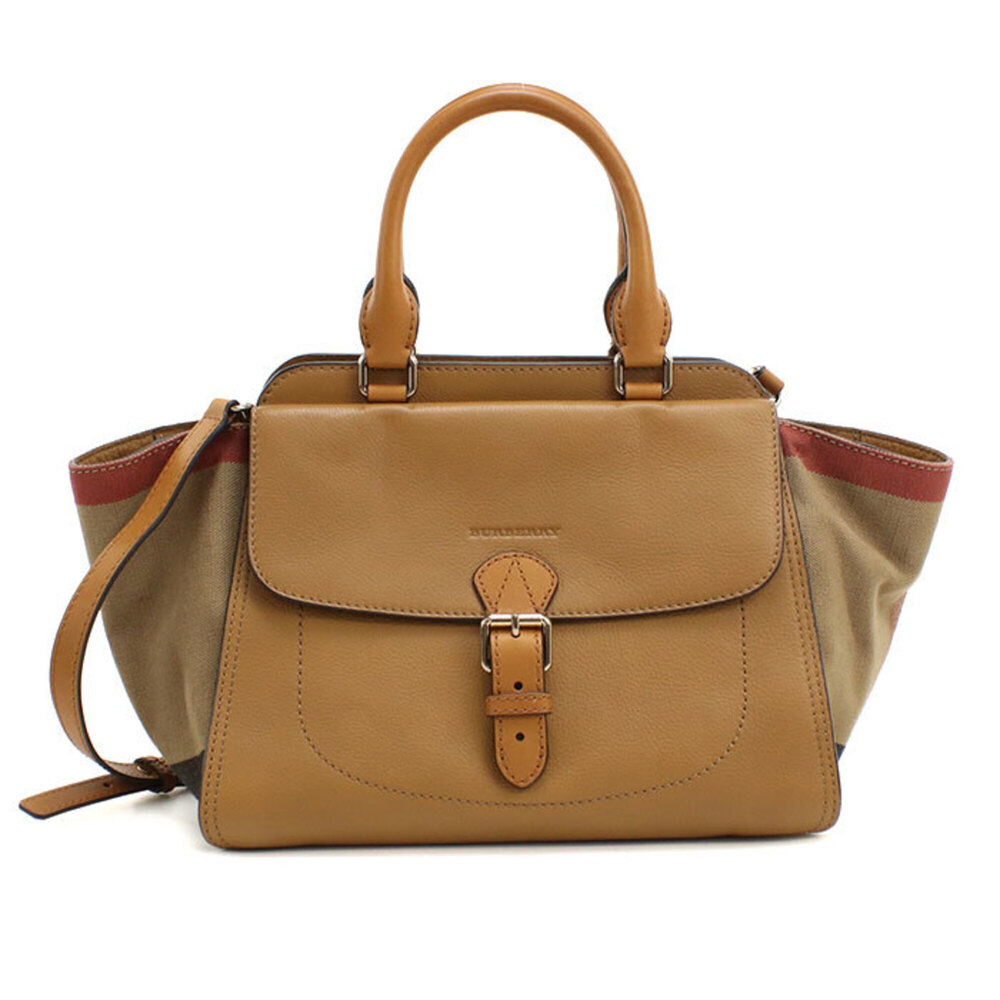 BURBERRY Burberry Tote Bag 3992188 2-Way Women's Brown